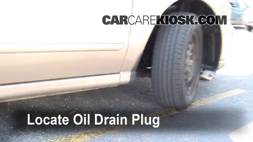 2002 Mitsubishi Galant ES 2.4L 4 Cyl. Oil Change Oil and Oil Filter